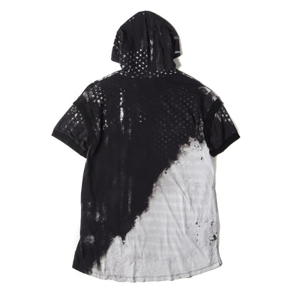 星条旗 グラフィック フード付き Tシャツ (S8H8050I165)