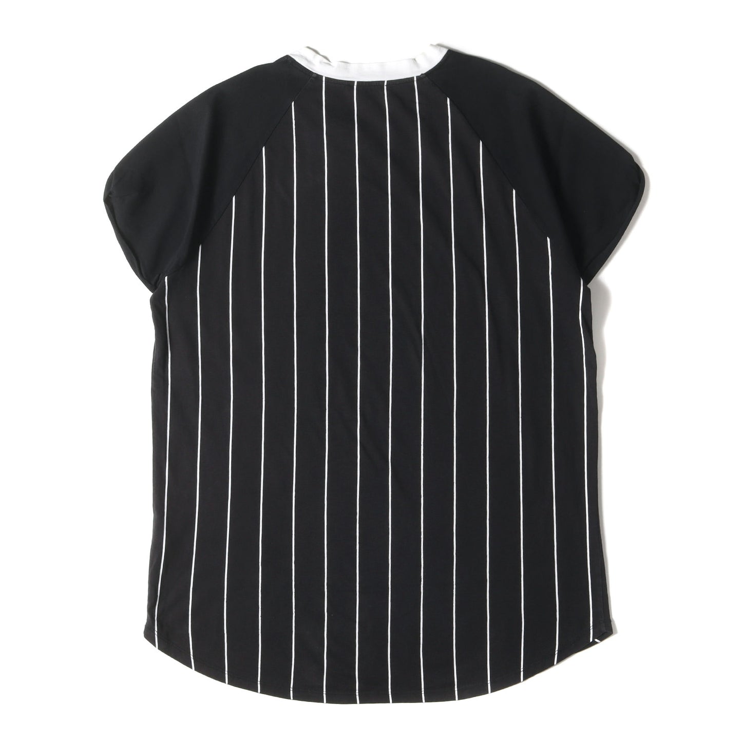 ロゴ ストライプ ラグラン ベースボール Tシャツ (W8H8171I273)