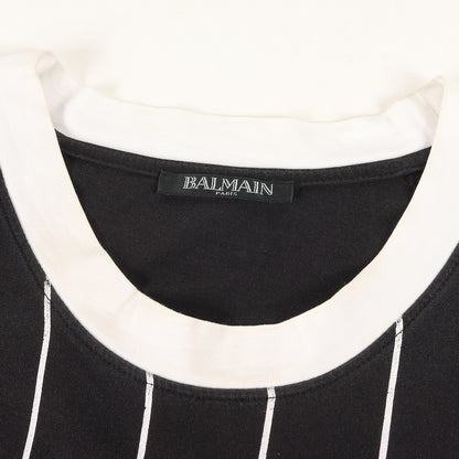 ロゴ ストライプ ラグラン ベースボール Tシャツ (W8H8171I273)