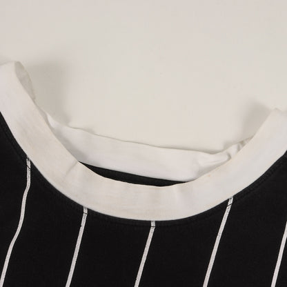 ロゴ ストライプ ラグラン ベースボール Tシャツ (W8H8171I273)