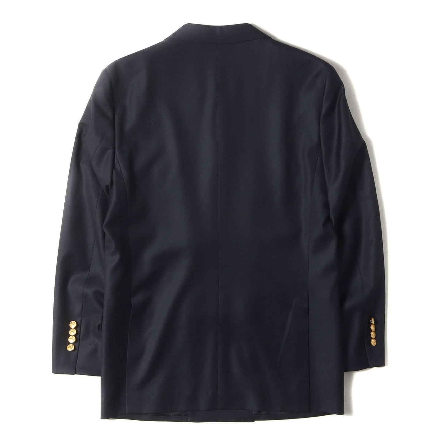 23SS ピークドラペル ゴールデンフリース 金ボタン ダブルブレスト 6B ブレザー (100198600) / REGENT FIT