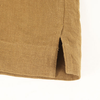 23SS オープンカラー リネン シャツ ジャケット (19-77-8579)