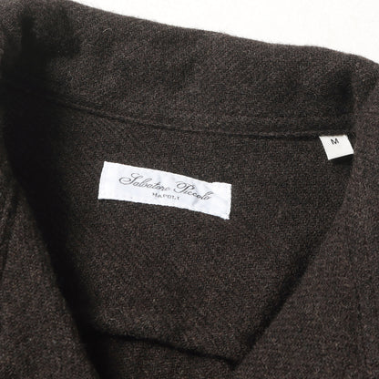 × SHIPS 別注 ツイード ワーク シャツ (111-18-0172) / LIMITED ITEM MADE IN ITALY