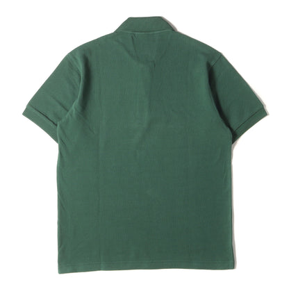 ワニ ワッペン 刺繍 カラー 鹿の子 ポロシャツ (PH194LJ)