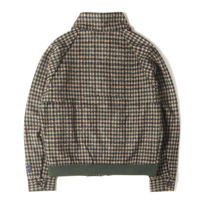 24AW LANIFICIO ROMA ガンクラブチェック ジャージー スイングトップ (8-0276-00-221) / ONLY PREMIO