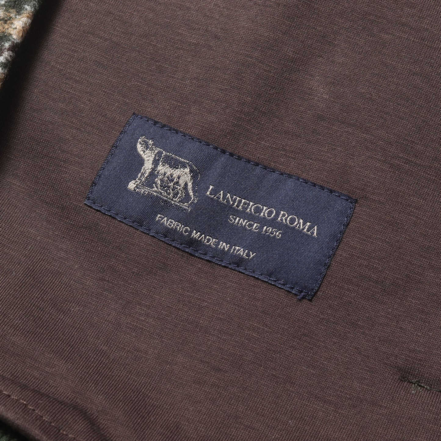 24AW LANIFICIO ROMA ガンクラブチェック ジャージー スイングトップ (8-0276-00-221) / ONLY PREMIO