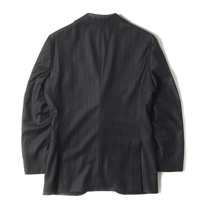 × LORO PIANA ピンストライプ ウール スーツ セットアップ (C0217T)