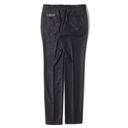 × LORO PIANA ピンストライプ ウール スーツ セットアップ (C0217T)