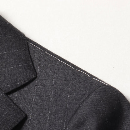 × LORO PIANA ピンストライプ ウール スーツ セットアップ (C0217T)