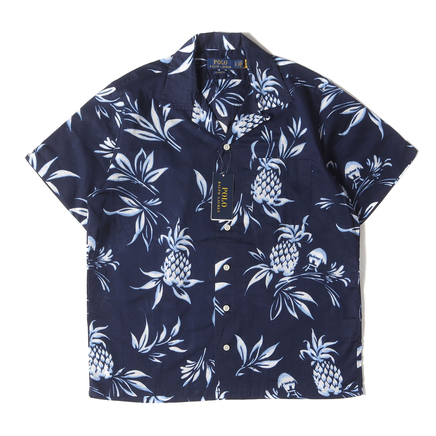 ボタニカル オープンカラー 開襟 半袖 シャツ / CLASSIC FIT