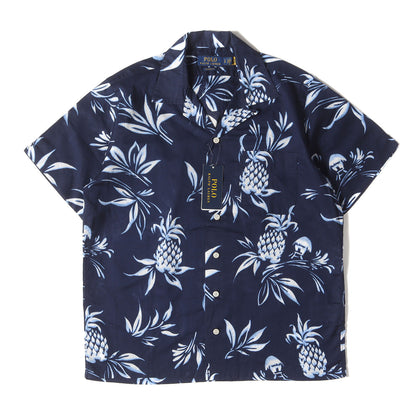 ボタニカル オープンカラー 開襟 半袖 シャツ / CLASSIC FIT