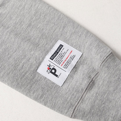 × PEANUTS&CO. SNOOPY ワッペン ロゴ 刺繍 スウェット (053-0262301) / 裏起毛