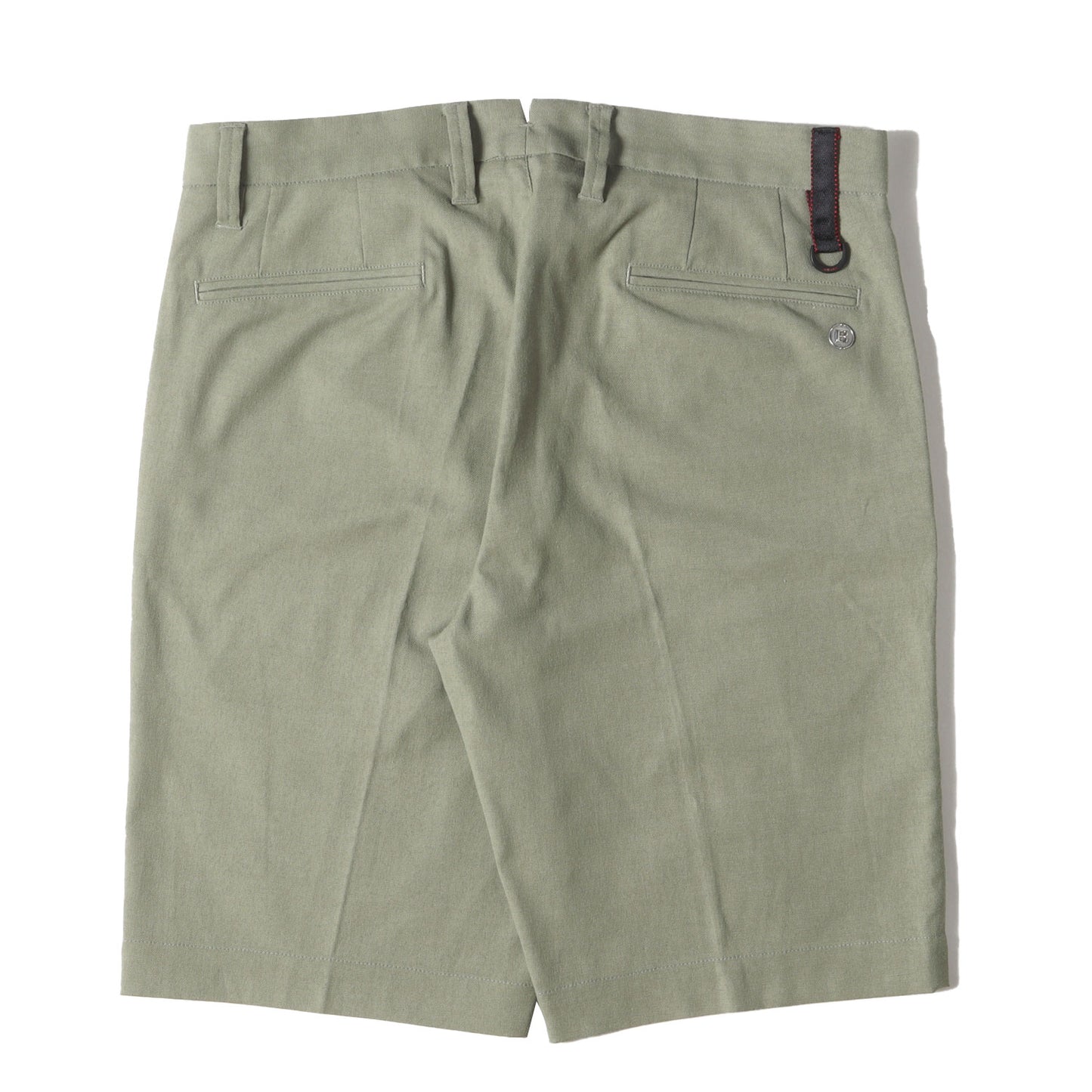 ポリコットンリネン ショート スラックス パンツ (DRESS SHORT PANTS BRG202M06)