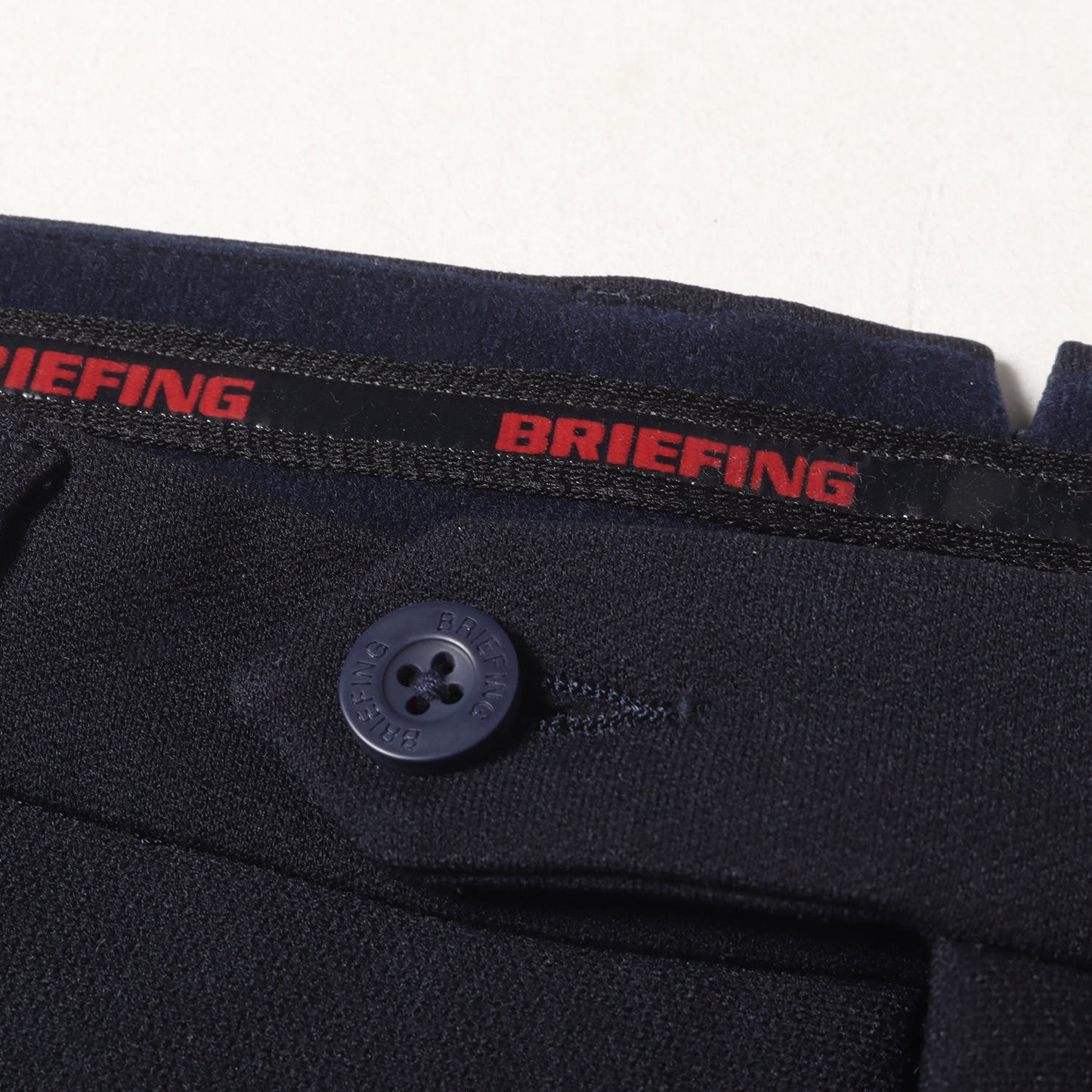 裏フリース ストレッチ ナイロンポリ スラックス パンツ (BRG193M30)