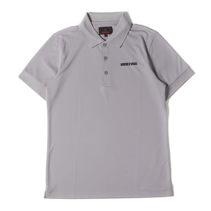 ワンポイント ロゴ 刺繍 ジャージー ポロシャツ (BOG213M01) / MADE IN JAPAN