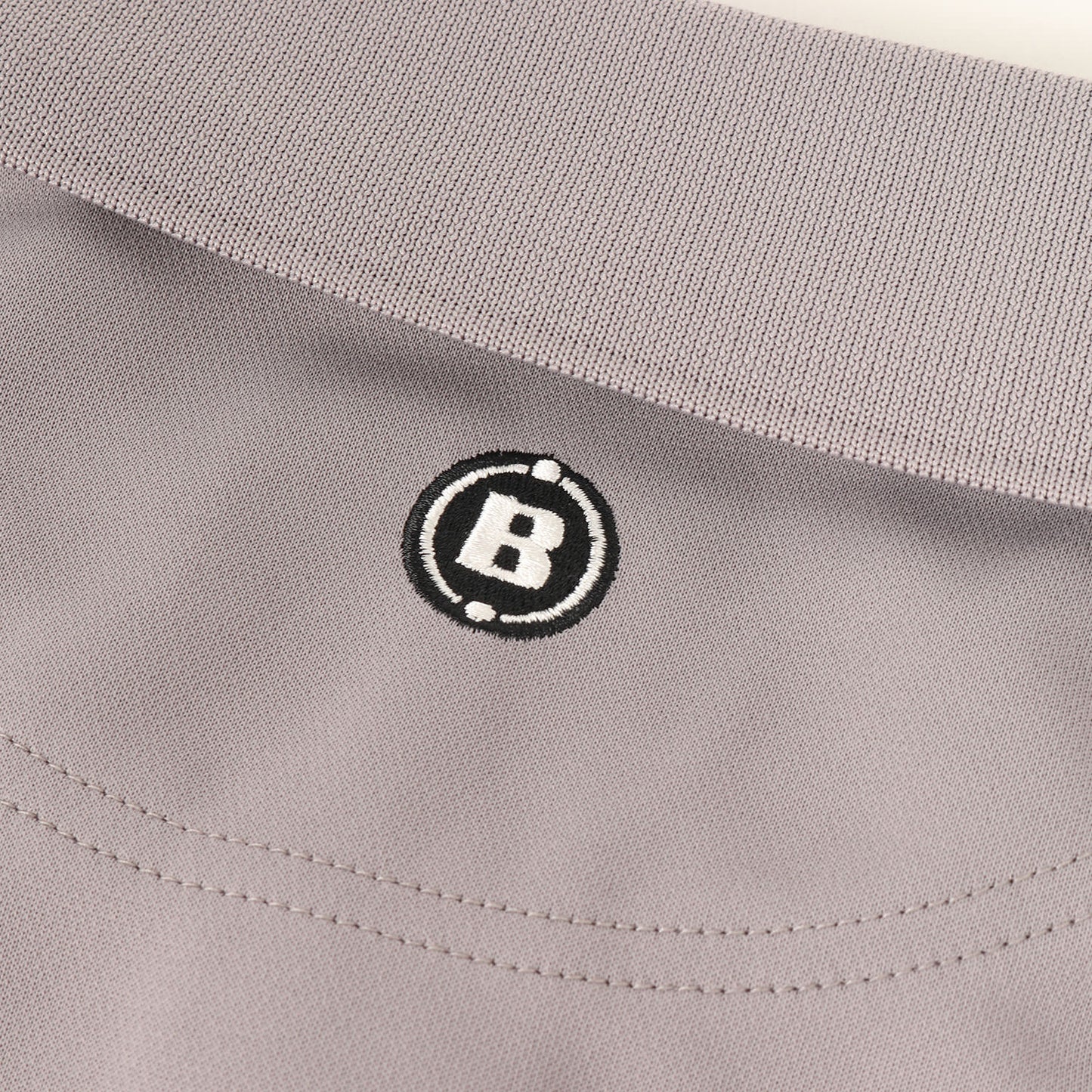 ワンポイント ロゴ 刺繍 ジャージー ポロシャツ (BOG213M01) / MADE IN JAPAN