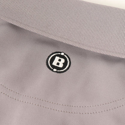 ワンポイント ロゴ 刺繍 ジャージー ポロシャツ (BOG213M01) / MADE IN JAPAN