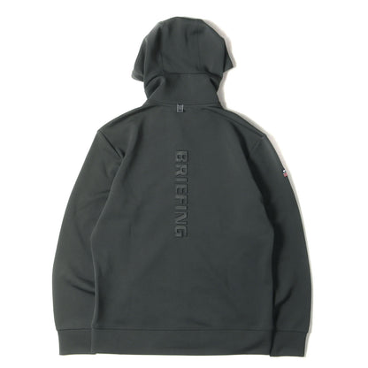 ストレッチ ポリジャージー ダブルジップ パーカー ブルゾン (3D LOGO PARKA BLOUSON)