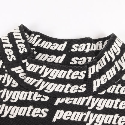 シグネチャー リピート ロゴ モックネック ピケ Tシャツ (053-0267807)