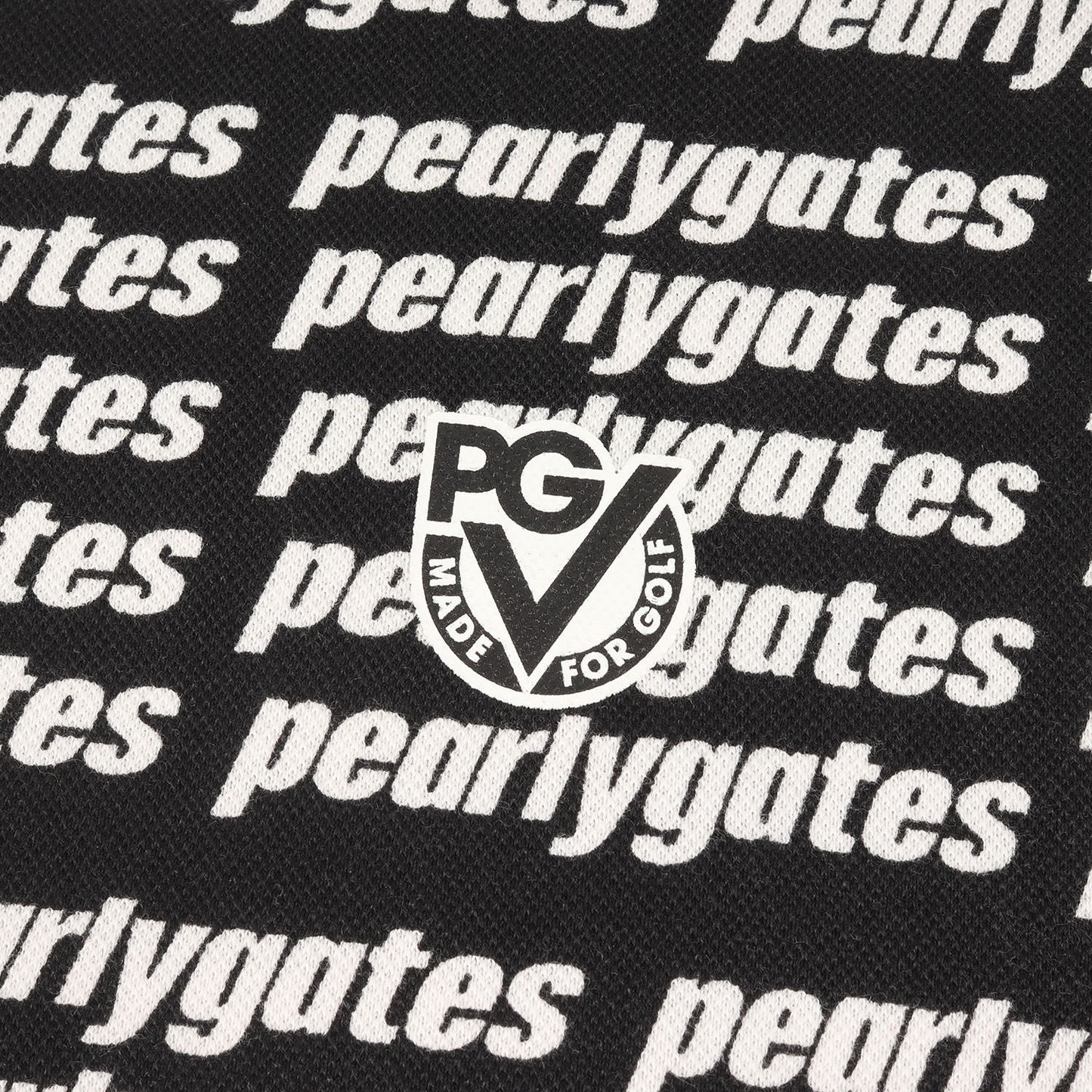 シグネチャー リピート ロゴ モックネック ピケ Tシャツ (053-0267807)