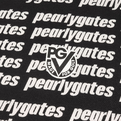 シグネチャー リピート ロゴ モックネック ピケ Tシャツ (053-0267807)