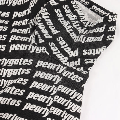 シグネチャー リピート ロゴ モックネック ピケ Tシャツ (053-0267807)