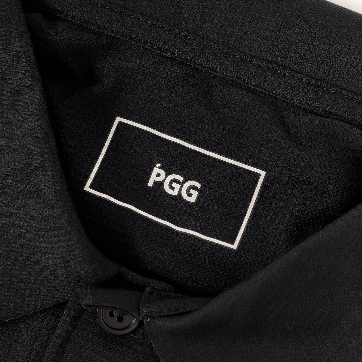 ロゴ プリント ポリ ジャージー ポケット ポロシャツ (268-1160301)