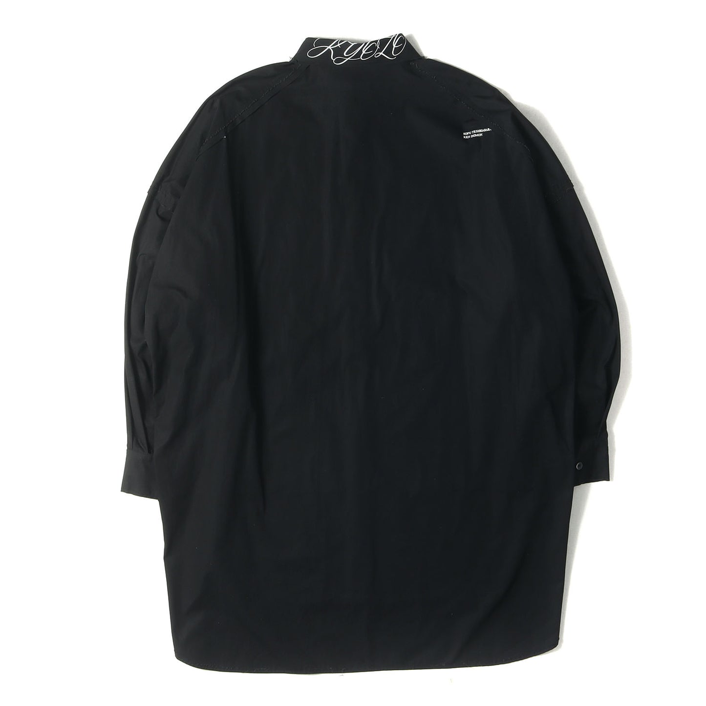 23AW フラワーコラージュ シャツ コート (WVN C-OFF BG PRNT SHIRT 23AW-SH01) / 勅使河原 蒼風 土門 拳