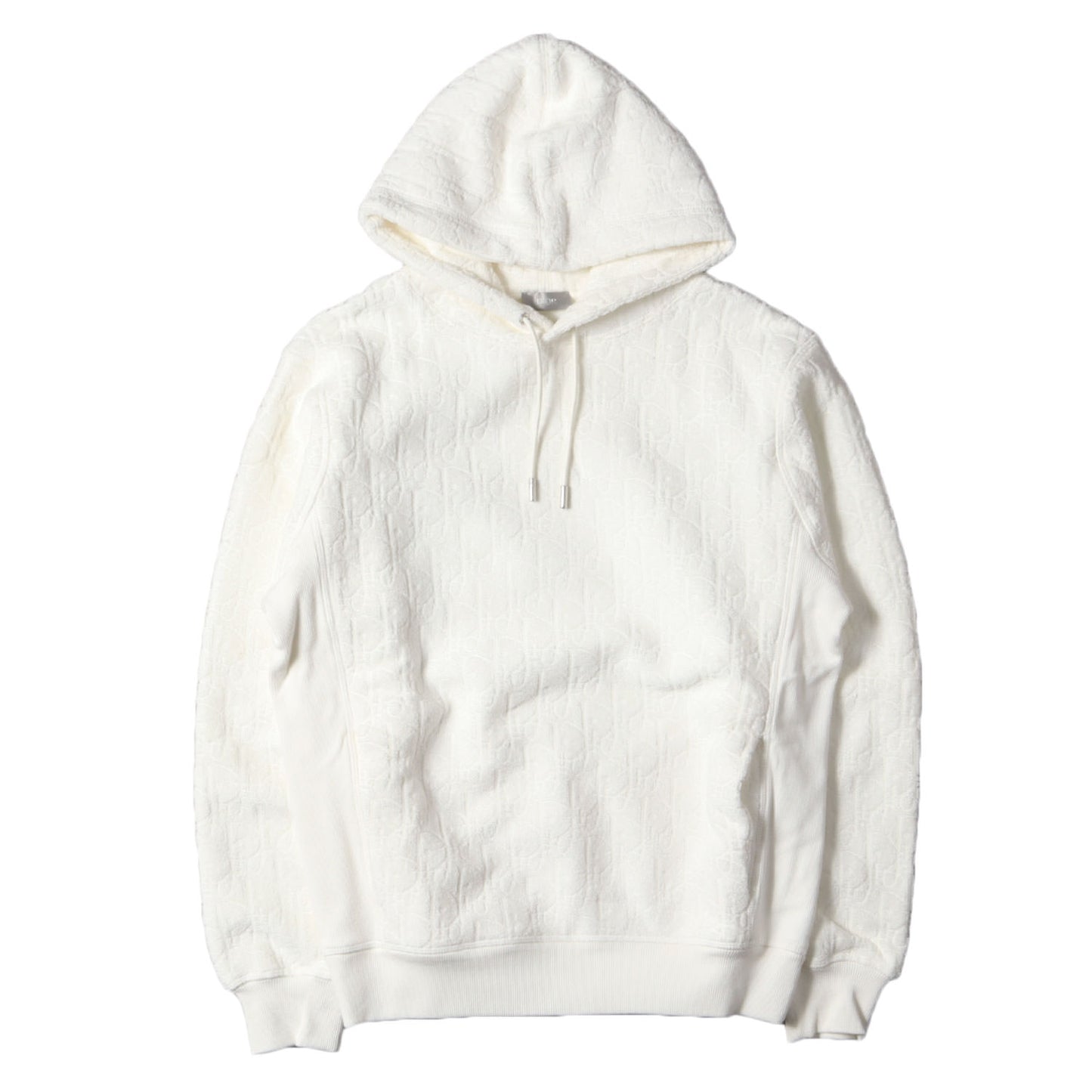 オブリーク ジャガード パイル スウェット パーカー (Dior Oblique Relaxed-Fit Hooded Sweatshirt 113J631A0684)