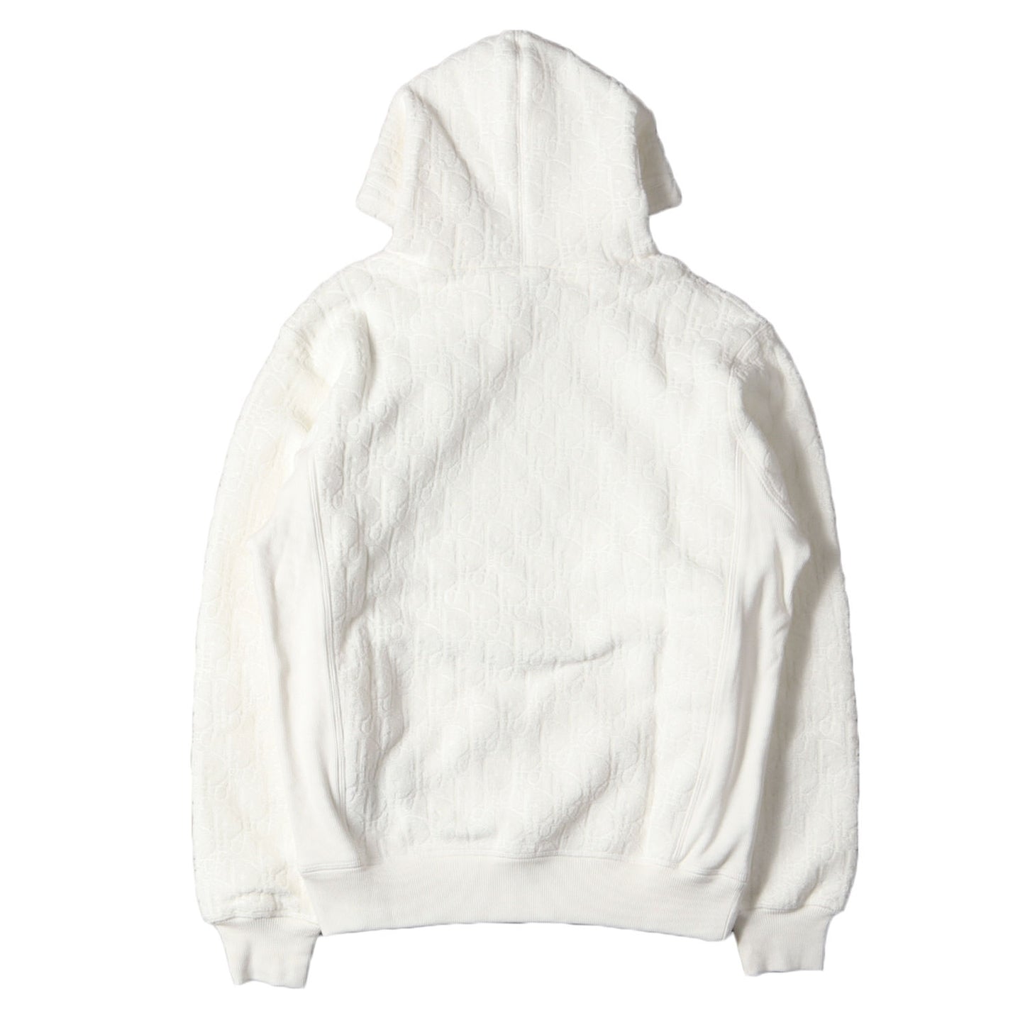 オブリーク ジャガード パイル スウェット パーカー (Dior Oblique Relaxed-Fit Hooded Sweatshirt 113J631A0684)