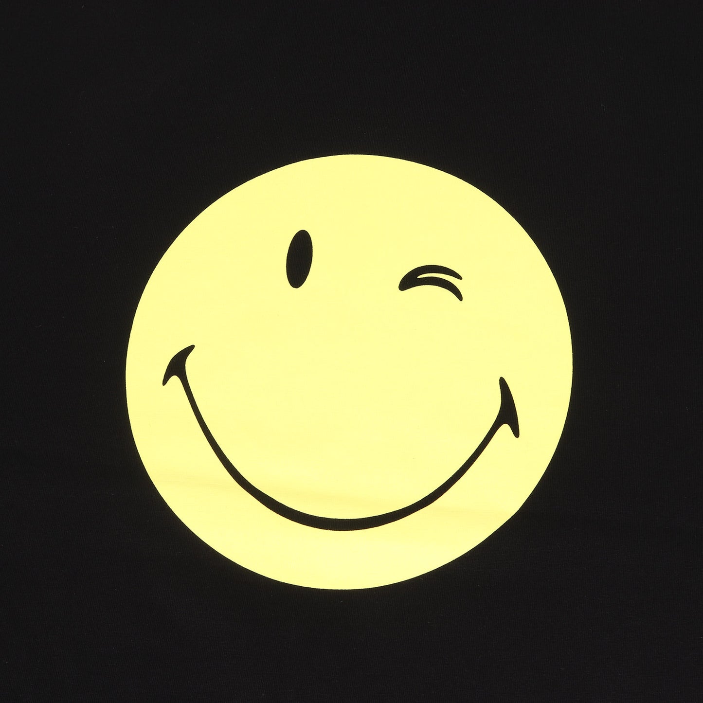 × SMILY WORLD Paula's ibiza コレクション スマイリーフェイス バック ロゴ Tシャツ (H616341J01)