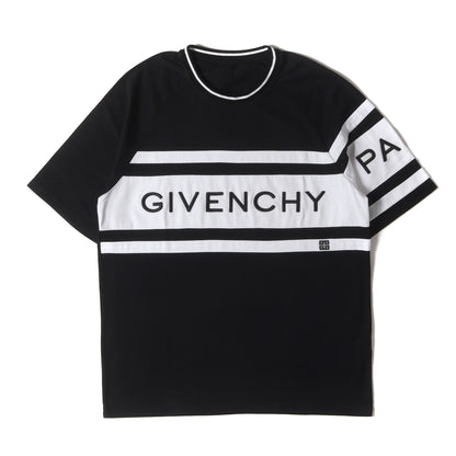 ロゴ 刺繍 ラグラン Tシャツ (4G contrasting slim T-shirt BM70KV3002) / SLIM FIT