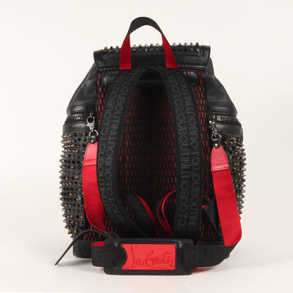 2WAY スパイクスタッズ グレインレザー リュック (EXPLORAFUNK BACKPACK) / ショルダー バッグ