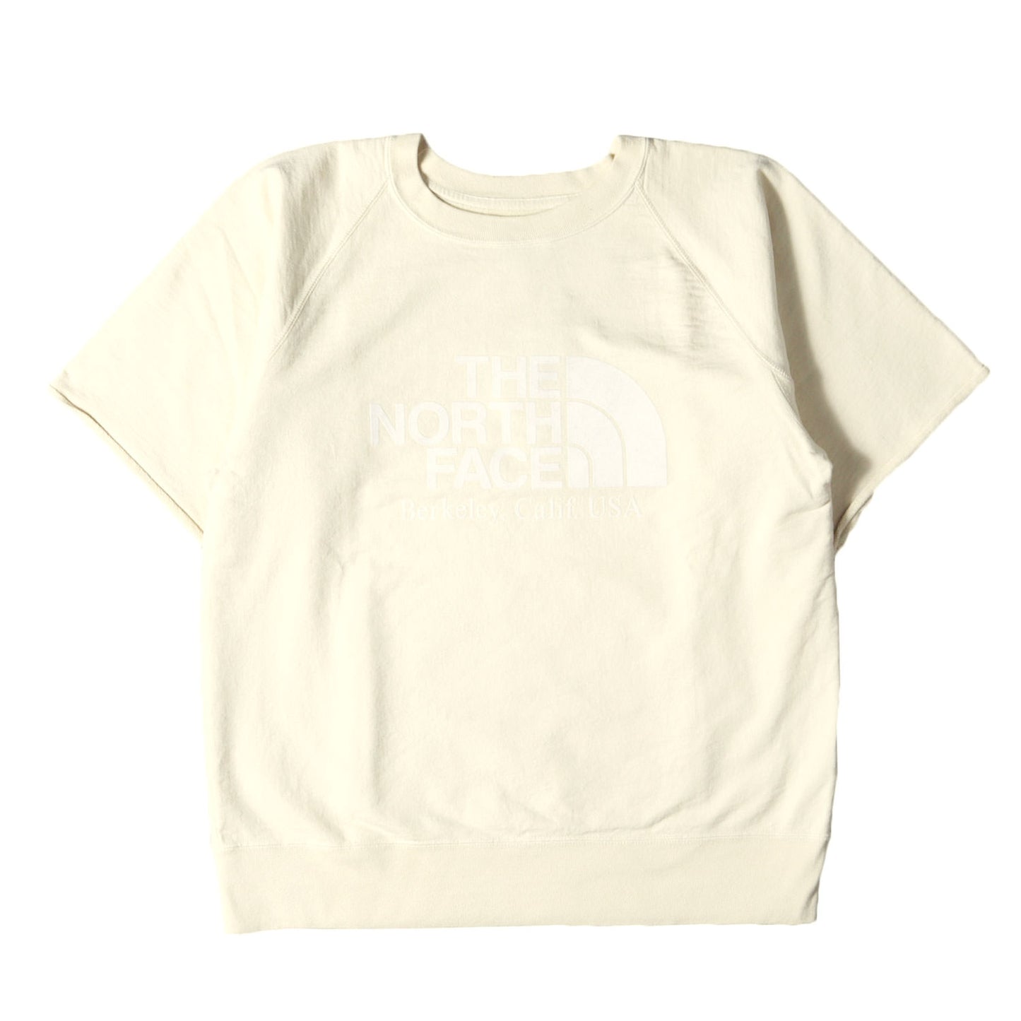 フロッキー ロゴ ハーフスリーブ スウェット (10oz H/S Crew Neck Sweat NT6003N) / 裏毛