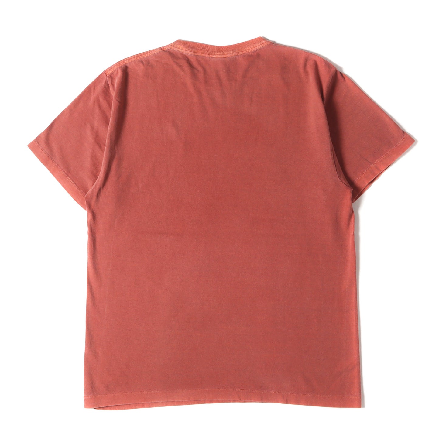 ピグメント ウォッシュ加工 ワンポイント ロゴ 刺繍 Tシャツ (SD NEW BOHEMIA SIGN LOGO T)