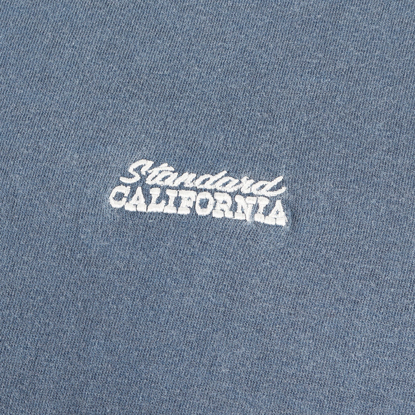 21SS ピグメント ウォッシュ加工 ワンポイント ロゴ 刺繍 Tシャツ (SD NEW BOHEMIA SIGN LOGO T)