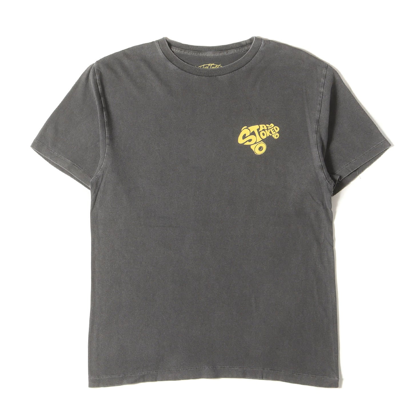 ガーメント ピグメント加工 グラフィック ロゴ Tシャツ (SD Stay Stoked T)