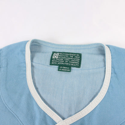 × FIELD MANAGEMENT Pericans フランネル ベースボールシャツ