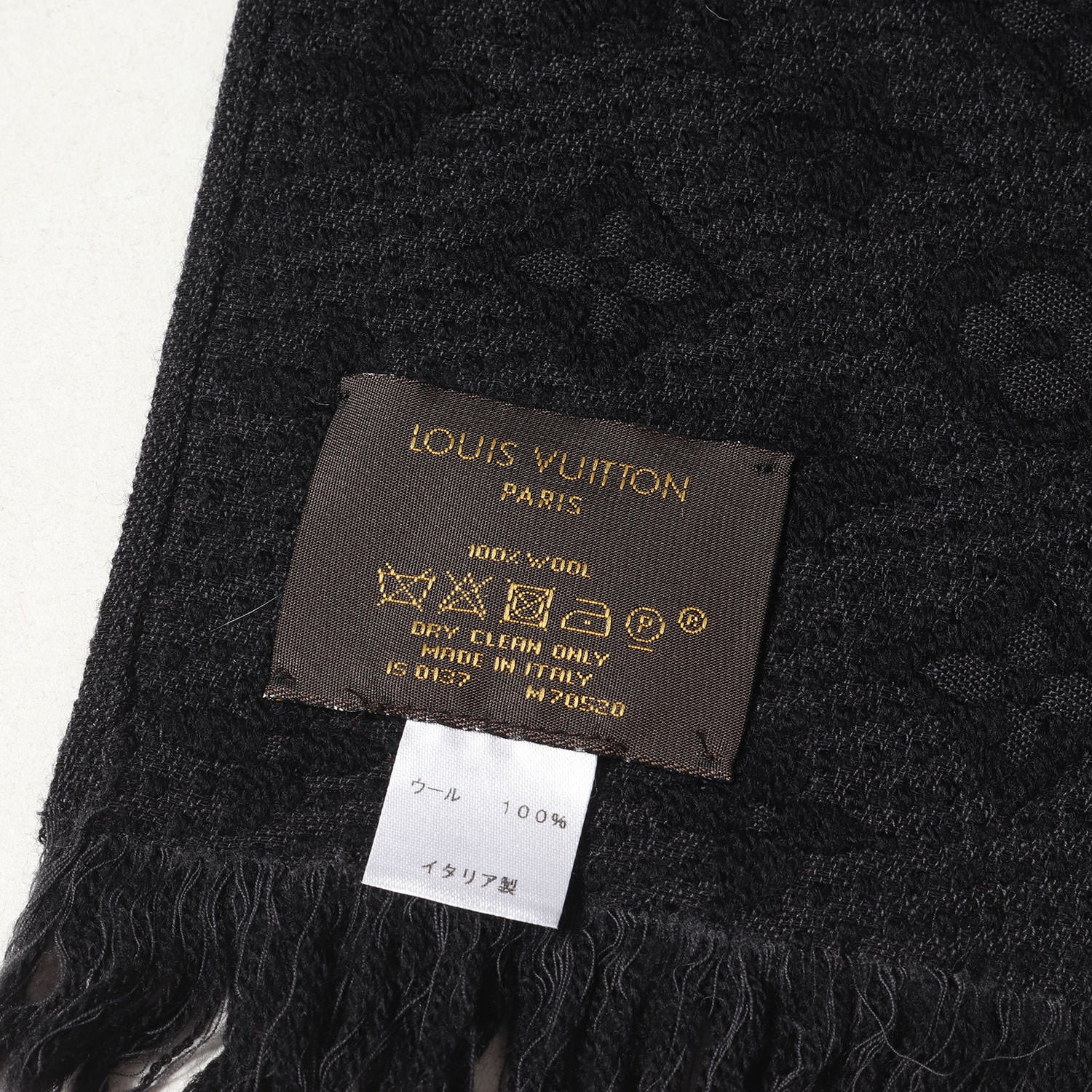 LOUIS VUITTON (ルイヴィトン) マフラー・モノグラム クラシック  