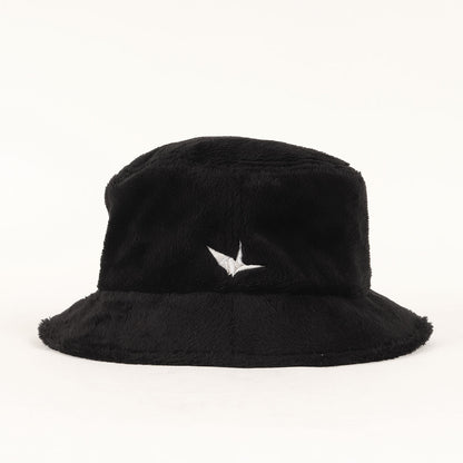 折鶴 ロゴ 刺繍 ボア バケットハット (BUCKET HAT GRG245 POE357) / 113 GOLF