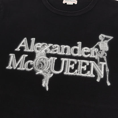 22年製 グラフィック ロゴ バインダーネック ヘビーウェイト Tシャツ (756370 QVZ20)