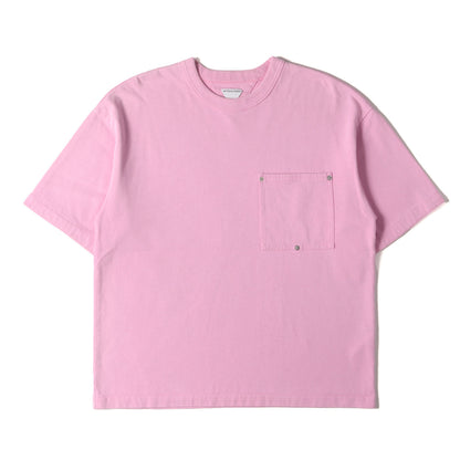 22年製 ヘビーウェイト バインダーネック ポケット Tシャツ (745093 VKLZ0)