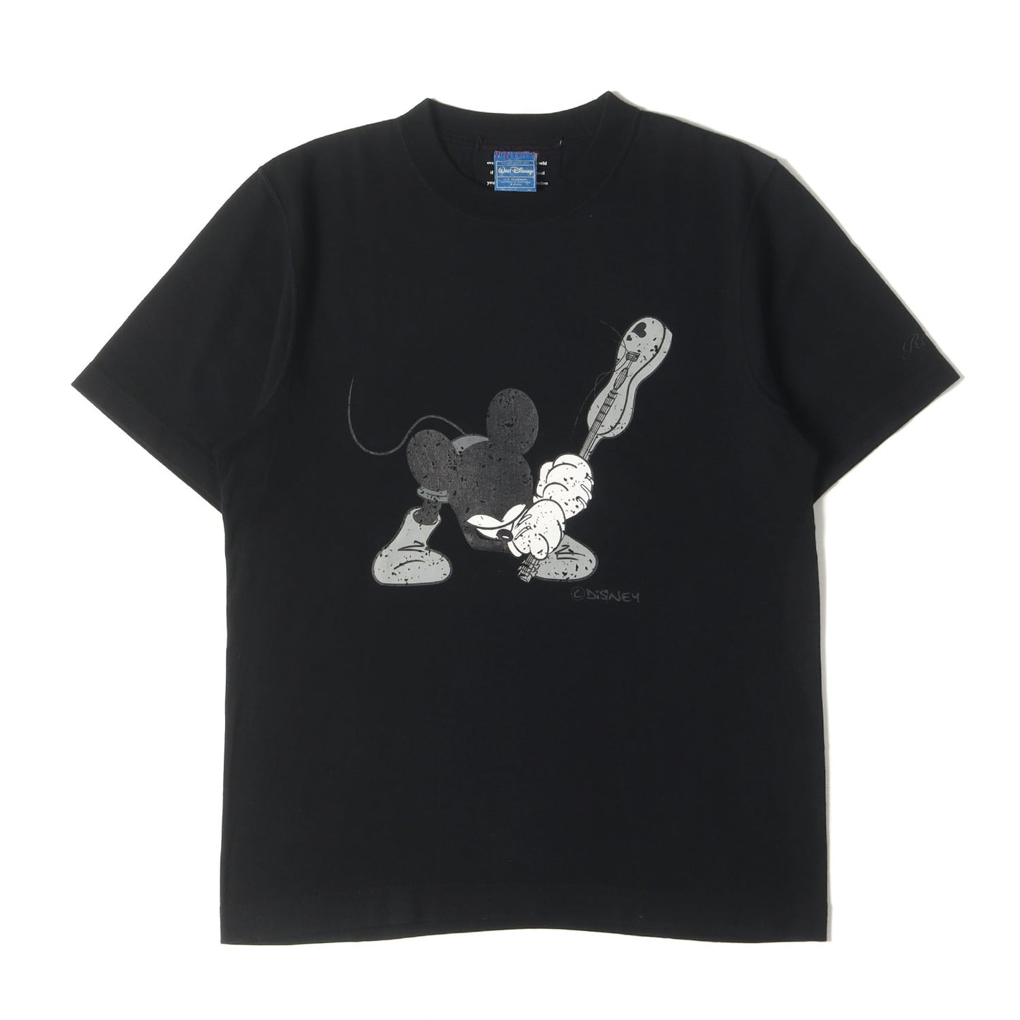 × Disney Mickey Mouse パロディ グラフィック Tシャツ / MADE IN JAPAN