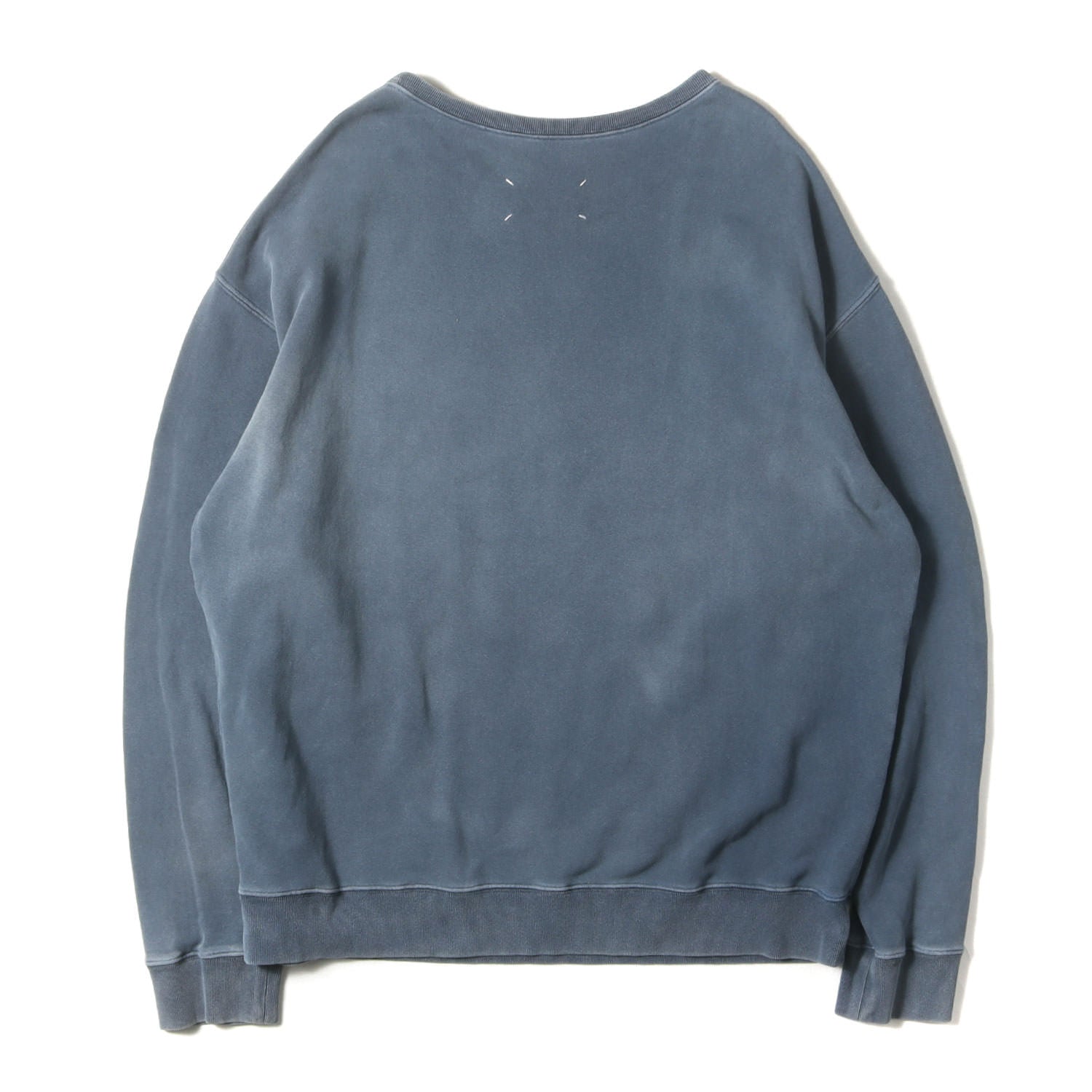 23SS ヴィンテージ加工 リメイク ロゴ スウェット (S50GU0209) / MM1