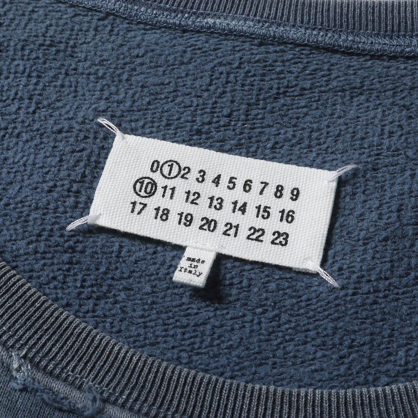 23SS ヴィンテージ加工 リメイク ロゴ スウェット (S50GU0209) / MM1 MM10