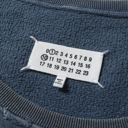 23SS ヴィンテージ加工 リメイク ロゴ スウェット (S50GU0209) / MM1 MM10