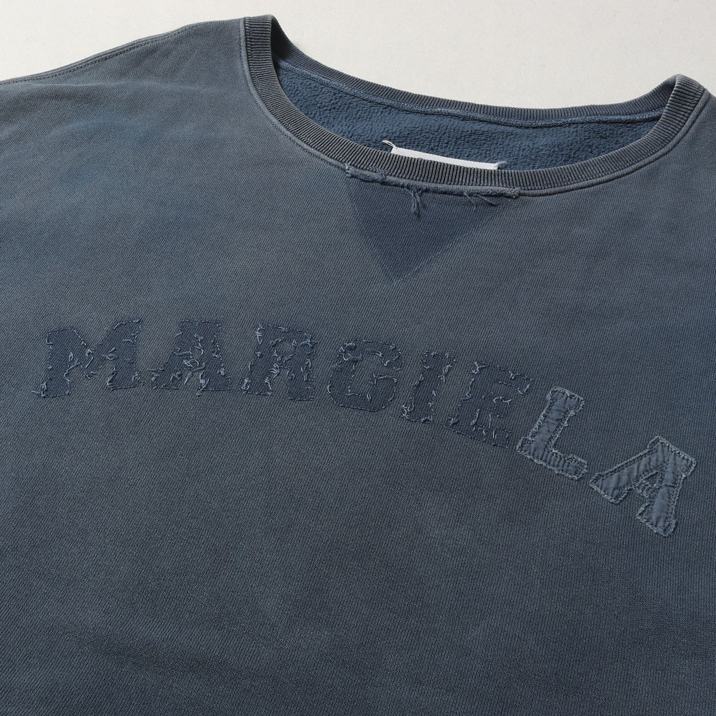 23SS ヴィンテージ加工 リメイク ロゴ スウェット (S50GU0209) / MM1 MM10