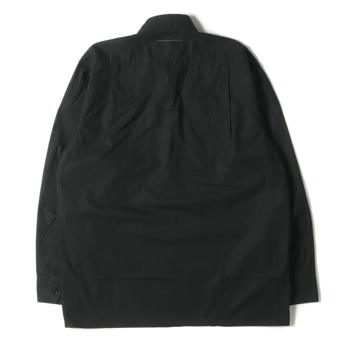 24AW カレンダー ロゴ ポプリン ドレス シャツ (SH2DT0010 S47294) / MM6