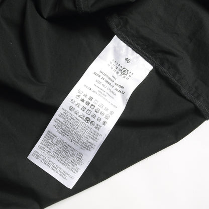 24AW カレンダー ロゴ ポプリン ドレス シャツ (SH2DT0010 S47294) / MM6