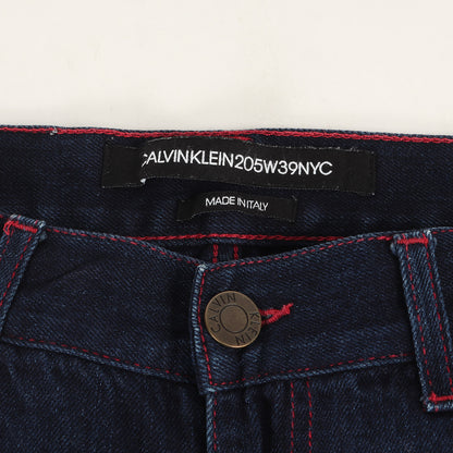 レッドステッチ ストレート デニムパンツ (DENIM TROUSERS 81MWPA24) / ジッパーフライ 205W39NYC